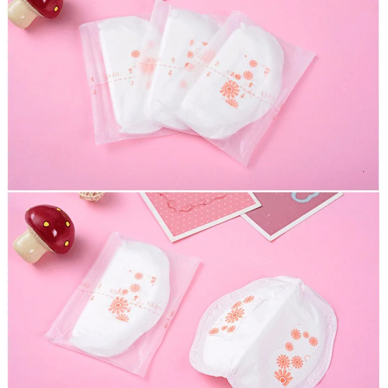 24 ломтика/коробка одноразовые прокладки для груди беременных женщин