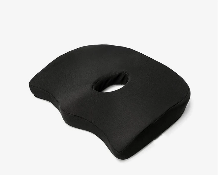 Подушка из пены с эффектом памяти Coussin подушка для копчика ортопедическая конструкция для снятия боли в спине и хвостовой кости Нескользящая ручка