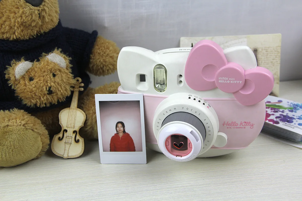 Аксессуары для камеры Fujifilm Instax Mini HELLO KITTY мгновенная пленка фото Связки набор камера чехол сумка фильтры альбом линзы для селфи