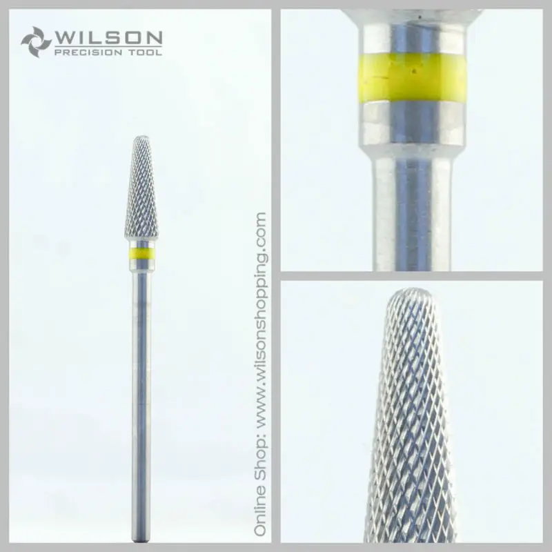 Cross Cut - Super Fine(5000106) - ISO 110 - Tungsten Carbide Burs - WILSON Carbide Nail Drill Bit&Dental Burs