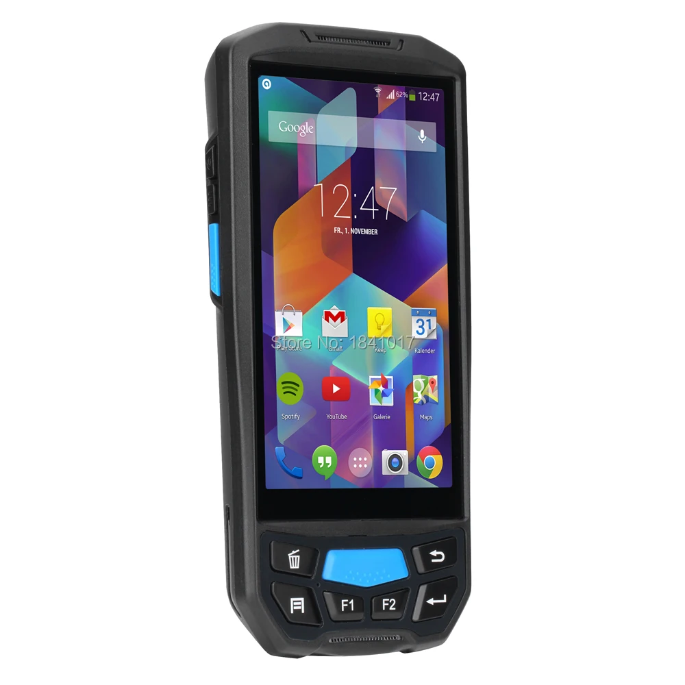 Прочный bluetooth android Считыватель pda rfid ручной rfid-метка сканер qr-кода Ручной терминал