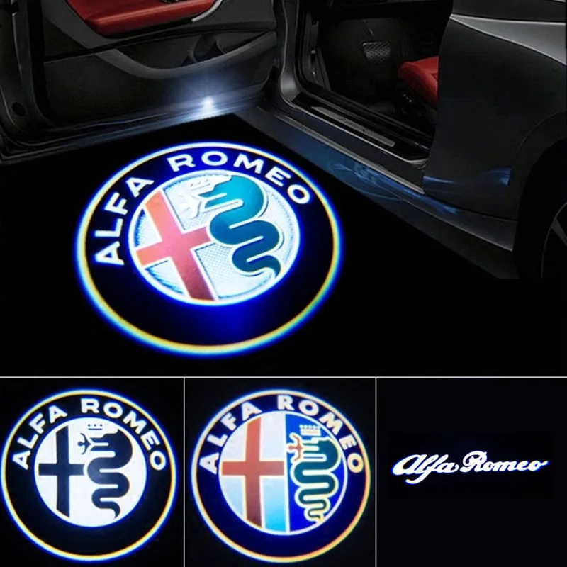 Новый модный светодиодный проектор логотипа для двери автомобиля Alfa Romeo Giulietta Mito