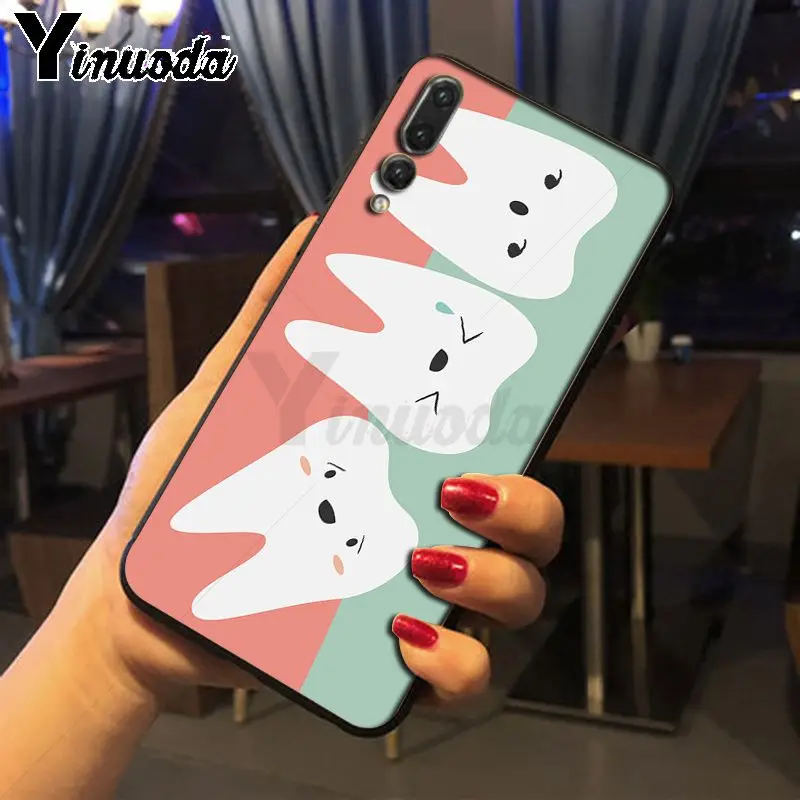 Мягкий чехол для телефона Yinuoda Dentist Dental Crowned Tooth huawei p20 pro p20lite mate10pro nova 3i mate20 чехлы