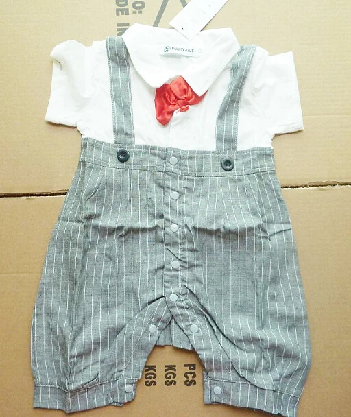 2 шт./компл. новый маленький мужской джентльменский комбинезон короткий костюм