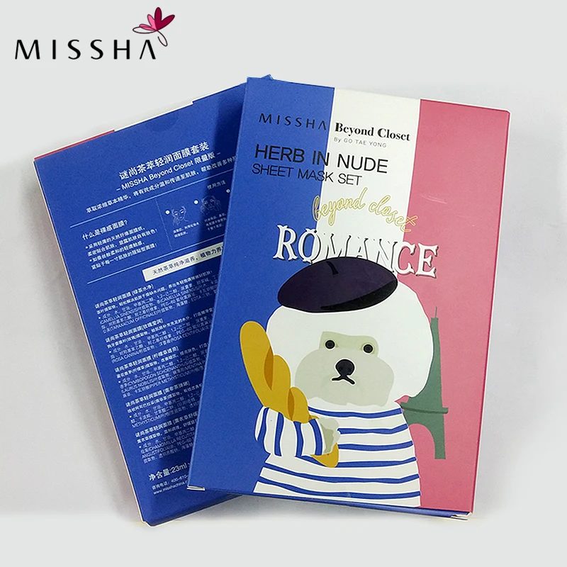 MISSHA набор из 5 шт. маска для лица против морщин анти старение Отбеливание уход за