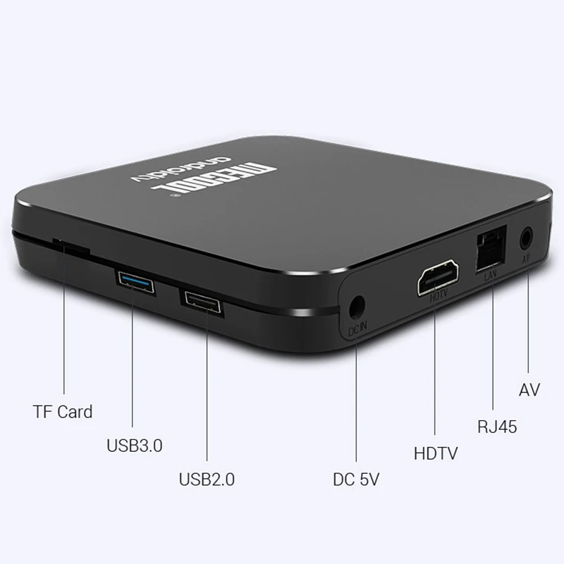 Mecool Km9 Pro Android 9,0 ТВ-приставка Amlogic S905X2 Четырехъядерный 4G Ddr4 32G Rom 2,4G/5G Wifi Bluetooth 4K Atv смарт-приставка Voi