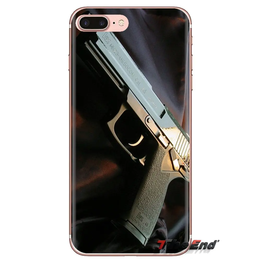 Мягкий чехол для Huawei G7 G8 P7 P8 P9 P10 P20 P30 Lite Mini Pro P Smart Plus 2017 2018 2019 с логотипом Heckler и Koch HK |