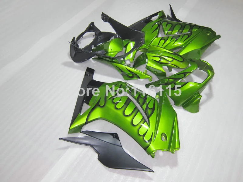 Подходит для Kawasaki Ninja Обтекатели 250r 2008 2014 литье под давлением 08 14 черный цвет