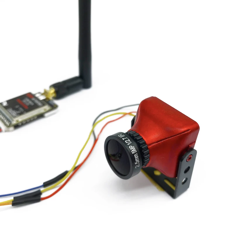 Мини видеопередатчик 5 8G для гоночного дрона FPV и камеры CCD 800TVL с объективом 2 1 мм/2