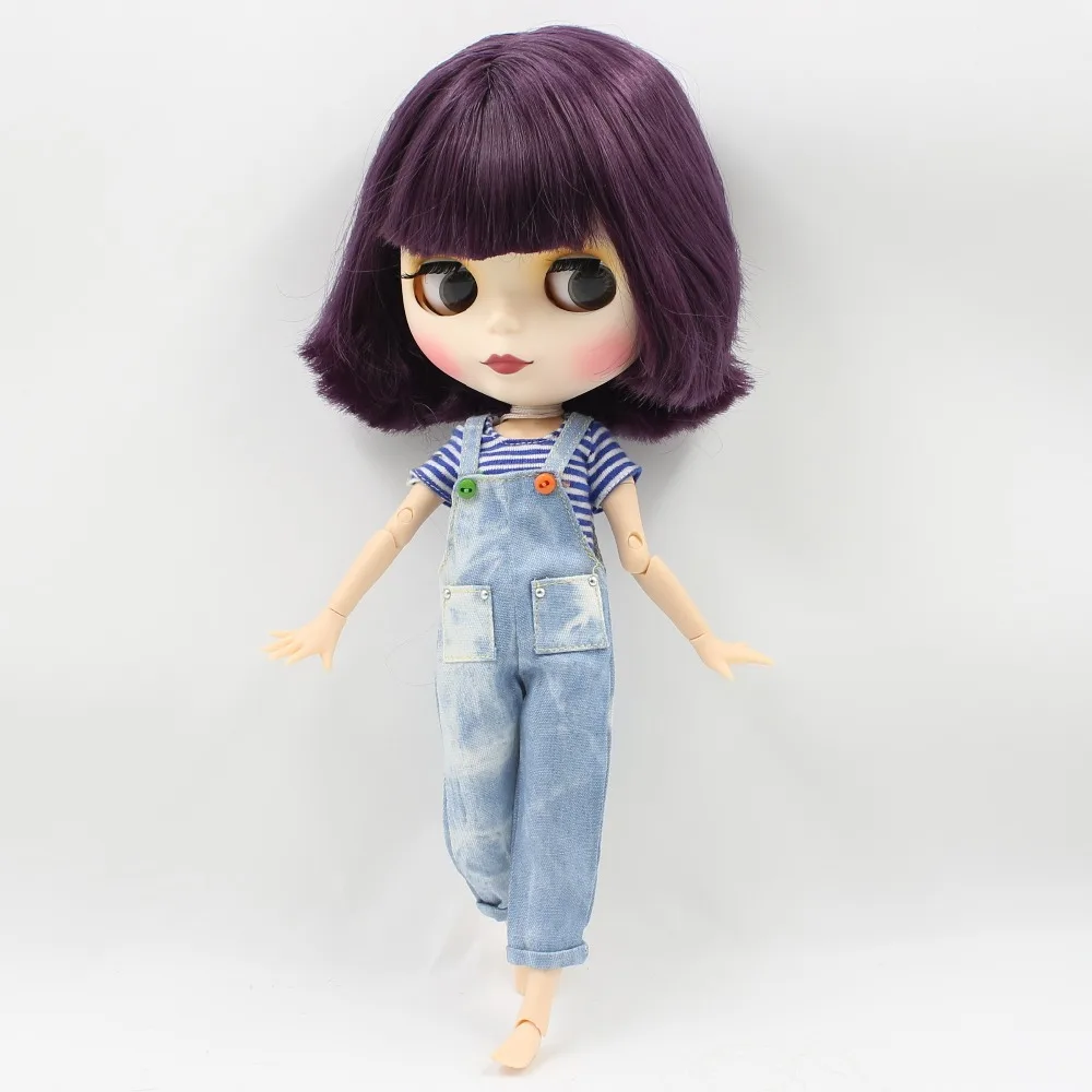 Ледяной DBS Blyth кукольные 1/6 bjd шарнирное тело матовая лицевая сторона белая кожа