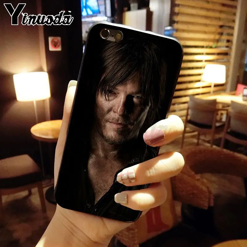 Новинка Yinuoda the walking dead hero чехол для телефона Fundas iPhone 6 S plus 7 8 Plus X Xs MAX 5 5S XR