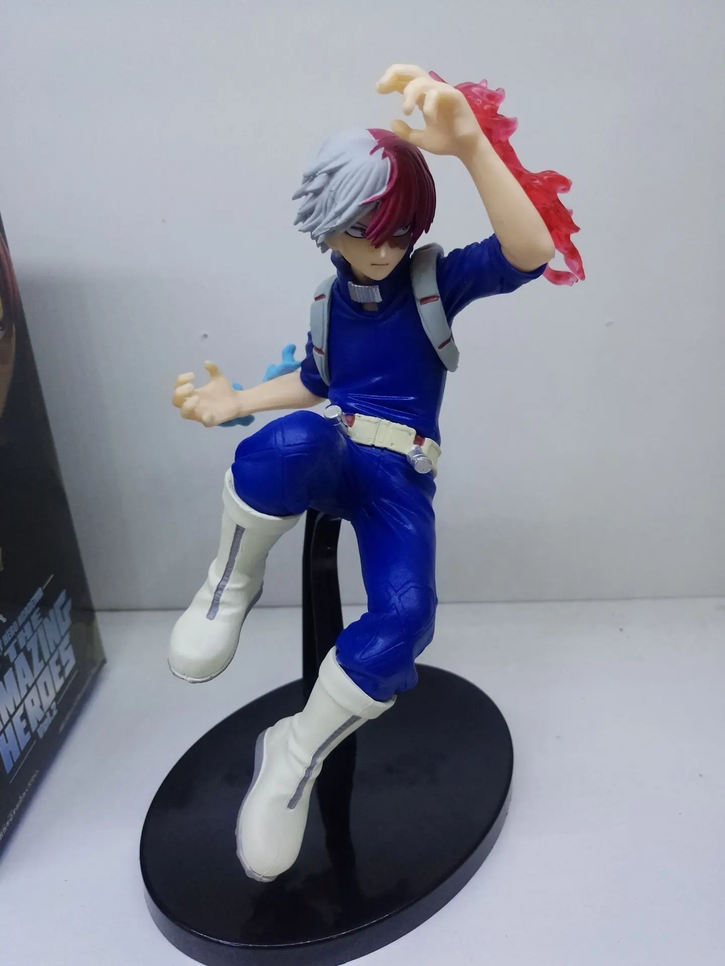 Аниме фигурки 19 см мой герой академии в удивительные герои Vol.3 Bakugou Katsuki Todoroki шото ПВХ Рисунок Коллекционная модель игрушки