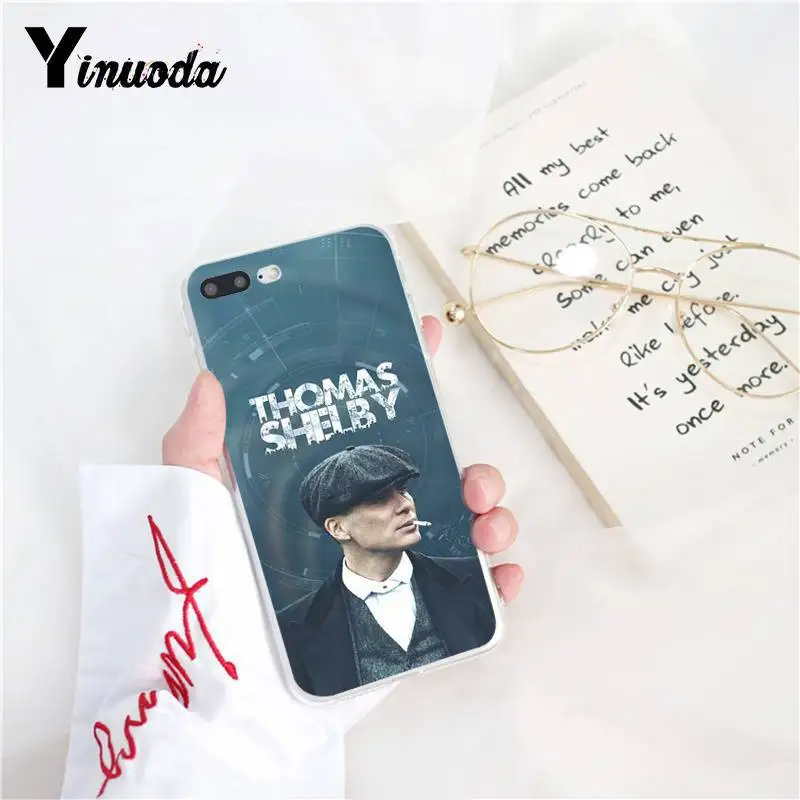 A6 Yinuoda острые козырьки Coque PEAKY blinds шаблон мягкий чехол для телефона для iPhone 8 7 6 6S Plus X XS MAX 5 5S SE XR 11 11pro 11promax - Цвет: A6