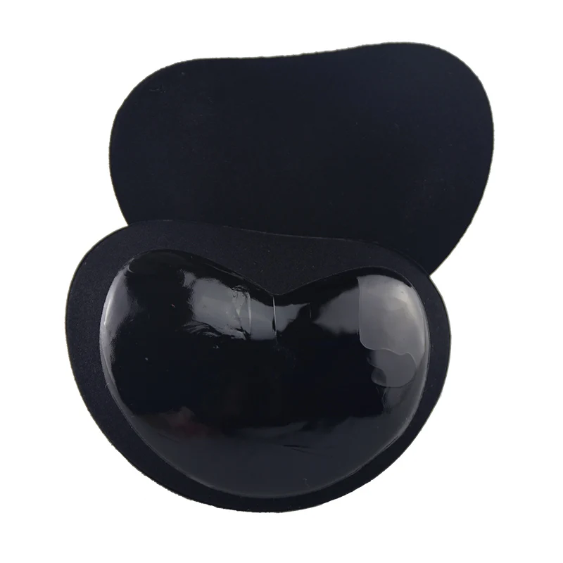 Black Blinvas подушечки для бюстгальтера, черная кожа, покрытие для сосков, хлопковые накладки на соски, сексуальные накладки на грудь - Цвет: Black