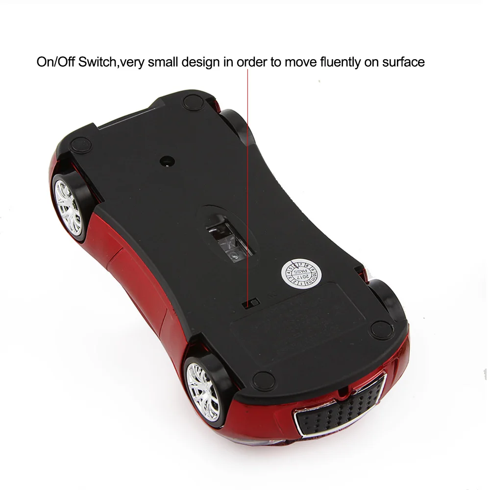 CHYI 2 4G Автомобильная беспроводная мышь 1600 Точек на дюйм USB оптическая Infiniti крутой