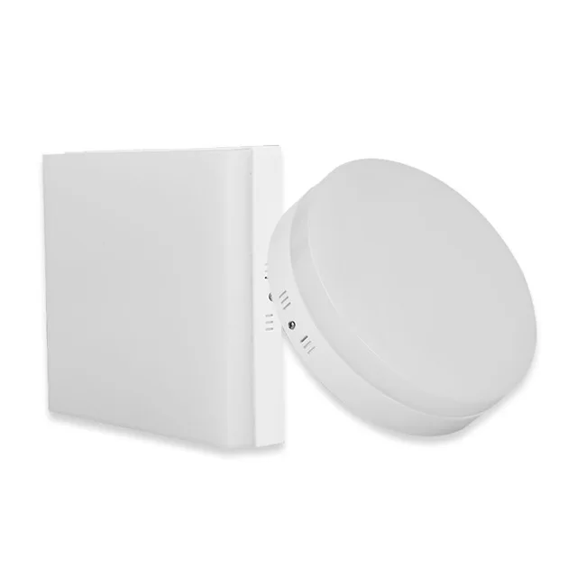

Acrylic Led Panel Light Surface Mounted Downlight LED 12W 18W 24W Square Round LED Ceiling Lamp for Home Hallway Lamp + Driver