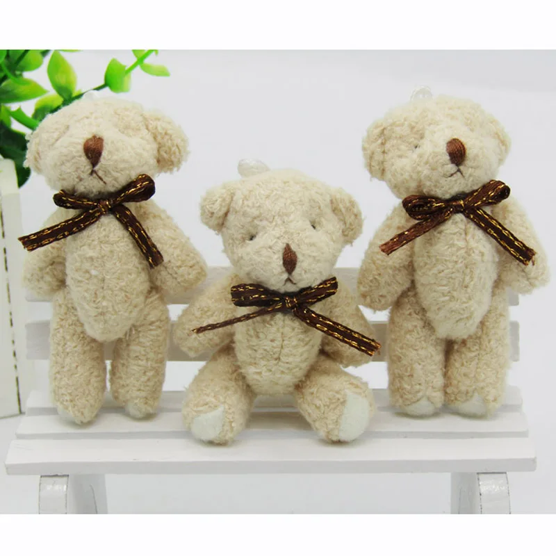 2 шт./лот, плюшевая игрушка в виде мишки Ted, плюшевая игрушка в виде животного, плюшевая кукла, плюшевые медведи с бантом, детские игрушки, свадебные подарки WFR001