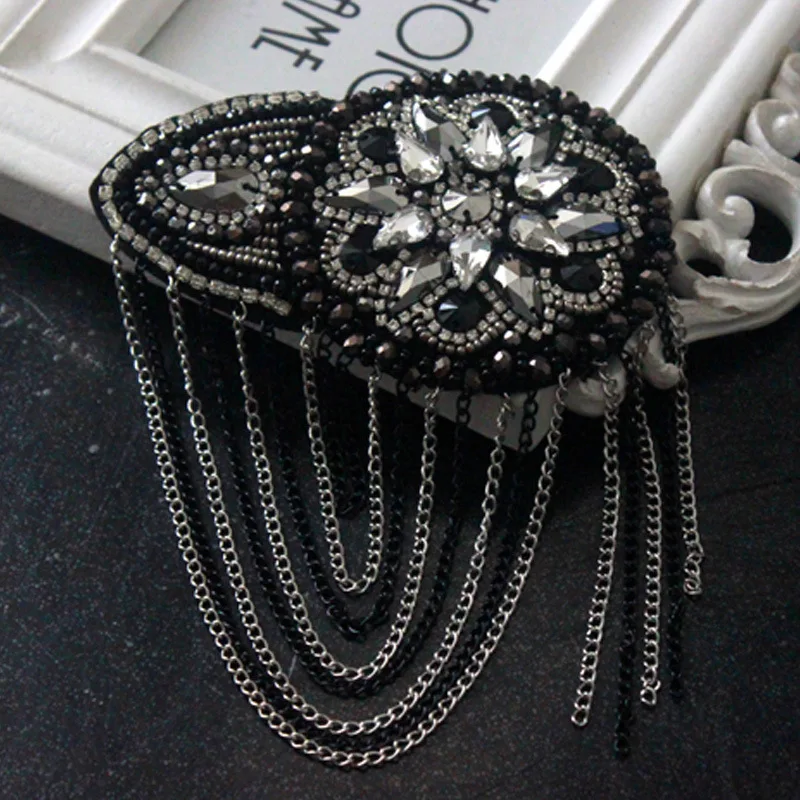 2 шт./компл. Креативные аксессуары для одежды ювелирный блейзер с цепочкой и