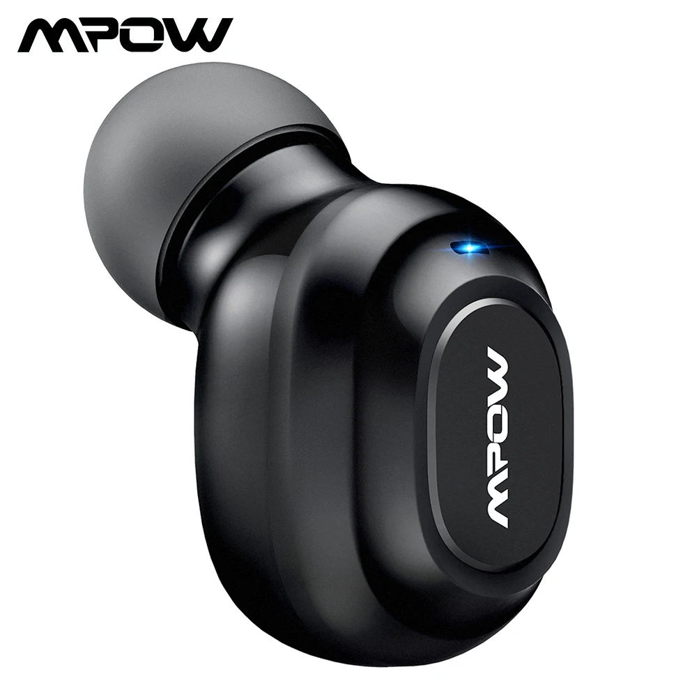 Mpow EM13 мини беспроводные Bluetooth наушники вкладыши спортивные с микрофоном наушники гарнитура наушники для iPhone 7