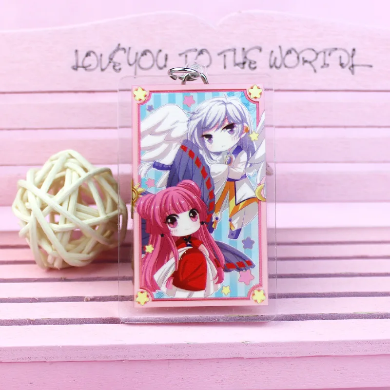 Аниме карточка Captor Sakura косплей брелок модный мультяшный Li Syaoran автомобильный подвески ювелирные