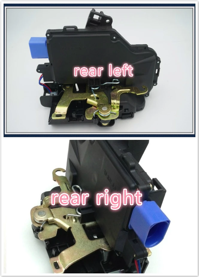 

2 шт. задний левый и правый Дверной замок защелка привод для SEAT Altea XL Toledo Skoda Octavia vw GOLF V VI PLUS JETTA Touareg Touran