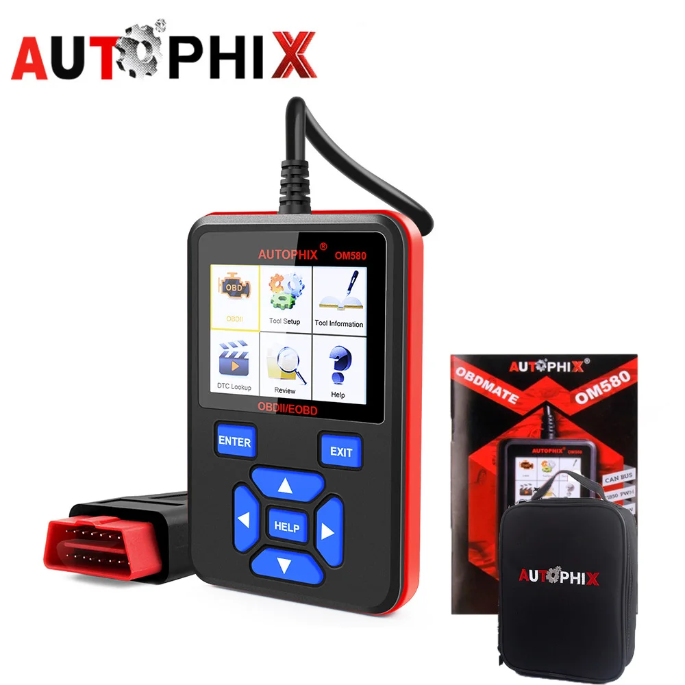 Autophix OM580 Obd2 сканер авто автомобильных средств сканирования двигателя DSC