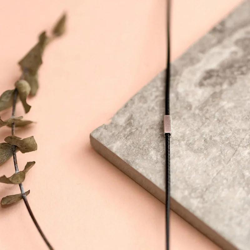 Женский кожаный чокер простое ожерелье из черной кожи | Украшения и аксессуары