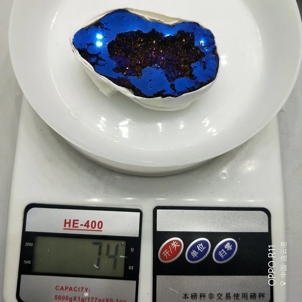 Натуральный кристаллический агат geode гальванизированный кристалл драгоценный