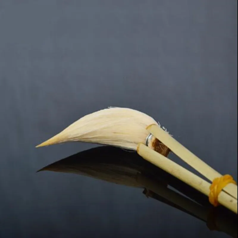 Синяя и белая кисть для курицы ручка подводной глазури смешанная вода мягкая