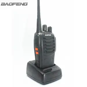 BaoFeng BF-888S иди и болтай Walkie Talkie иди и черный 3 Вт UHF 400-470 МГц частота, переносной радиоприемник комплект Ham радио Hf Чан с наушником