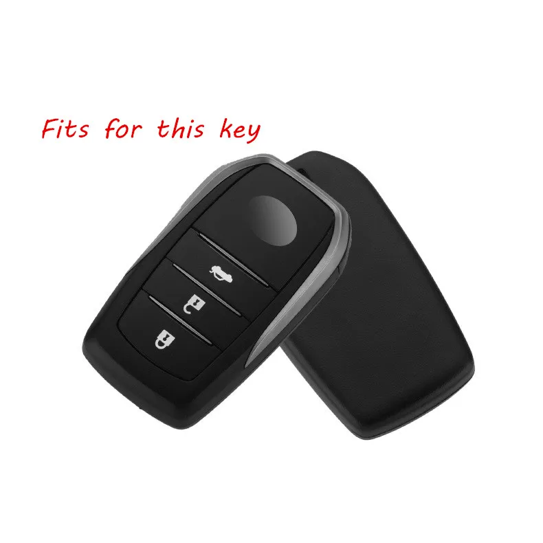 Чехол для ключей Toyota Camry Highlander Prado Crown Land Cruiser Prius Vitz Reiz Fortuner | Автомобили и мотоциклы