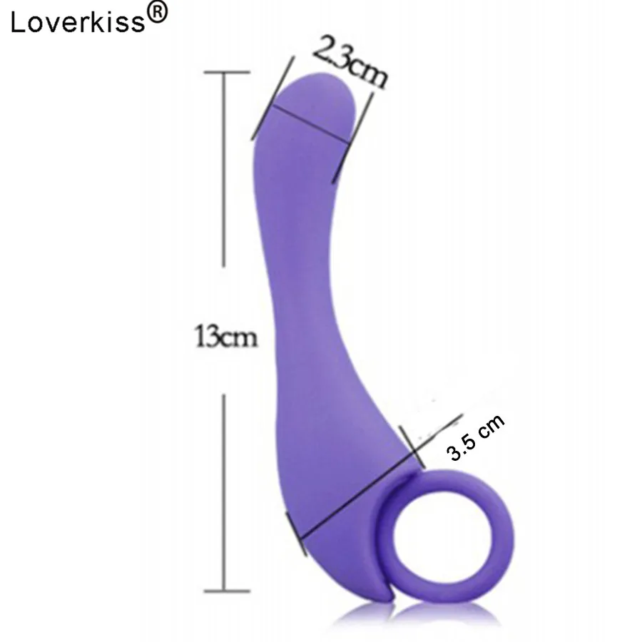 Loverkiss силиконовая Анальная пробка гладкие анальные пробки интимные товары