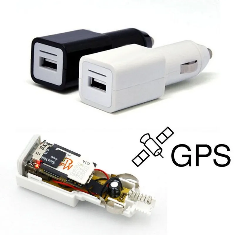Автомобильный мини GPS-трекер GSM GPRS устройство слежения TF SD SIM USB подходит для Android IOS
