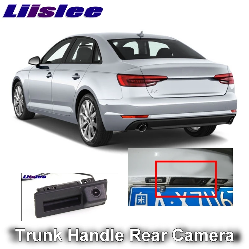 Для Audi A4 A4L S4 RS4 B9 8W 2015 2016 2017 LiisLee автомобильная парковочная камера заднего вида