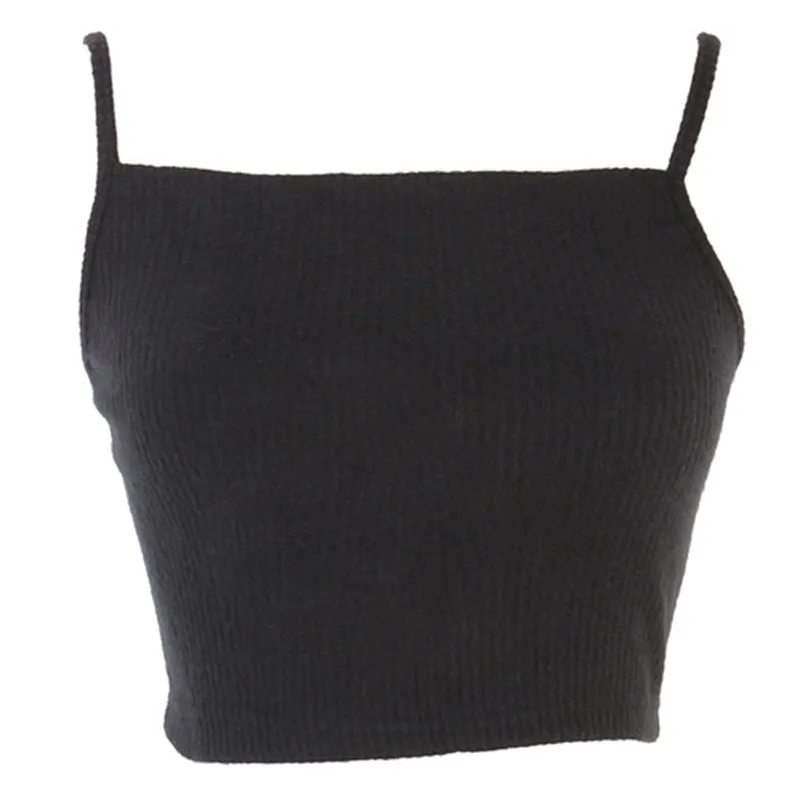 New Hot Sale Fashion Women sexy Knitwear Sleeveless Tops Shirt Blouse Casual Crop T-Shirts Vest Tank Top | Женская одежда