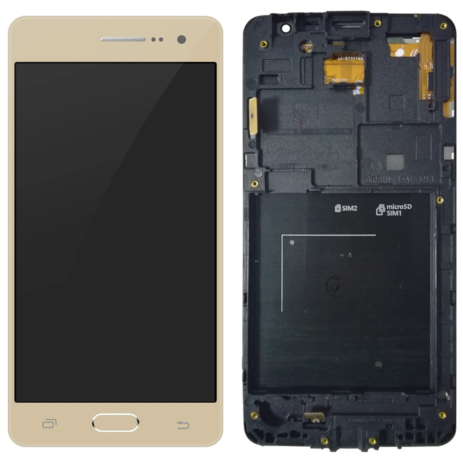 Для Samsung Galaxy Grand Prime SM G531H G531H/DS G531F/DS сенсорный дигитайзер ЖК экран с рамкой Главная