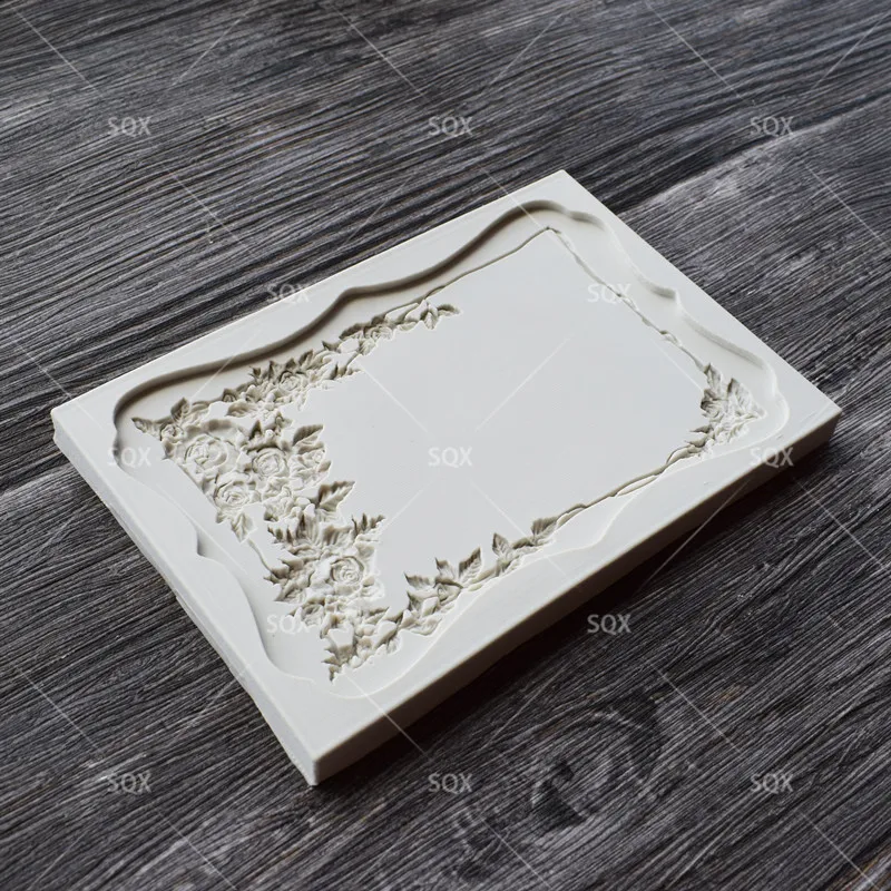 Большая коробка поздравительная открытка розы для шоколада выпечки формы Моул