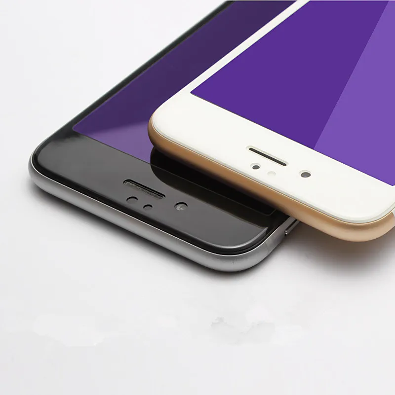 RONICAN 9H 3D полное покрытие Anti Blue Light закаленное стекло Защита экрана для iPhone 7 plus