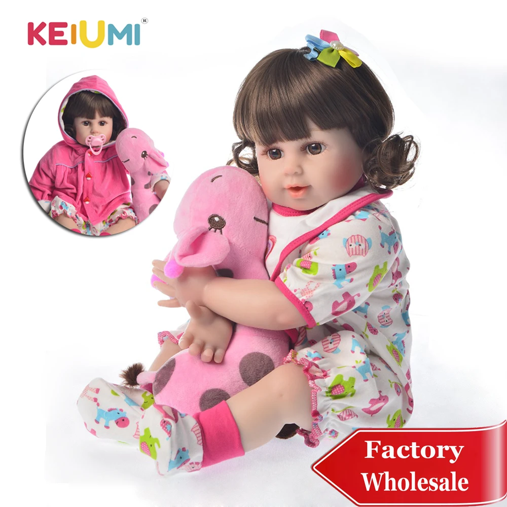 Модные куклы Новорожденные 20 дюймов мягкие силиконовые виниловые реалистичные