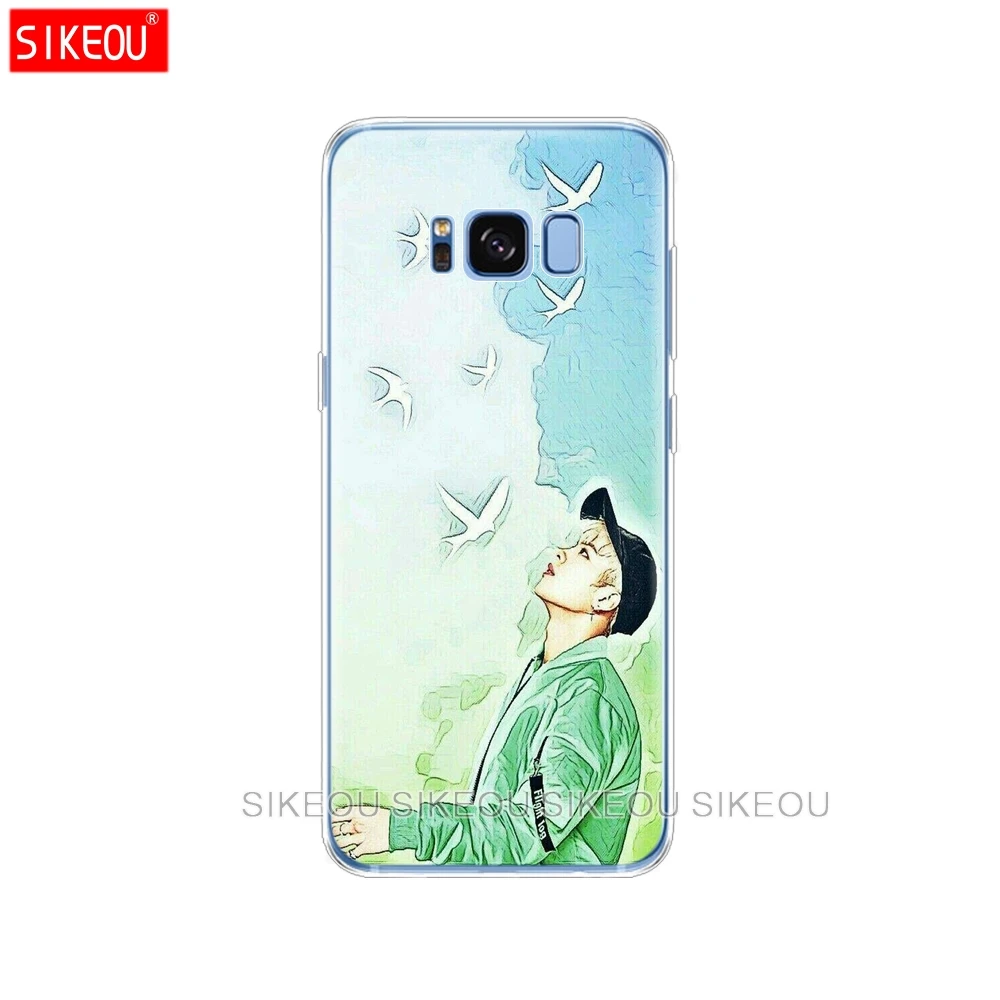 Силиконовый чехол SIKEOU GOT7 Jackson JinYoung got 7 для Samsung Galaxy S9 S8 S7 S6 edge S5 S4 S3 PLUS | Мобильные