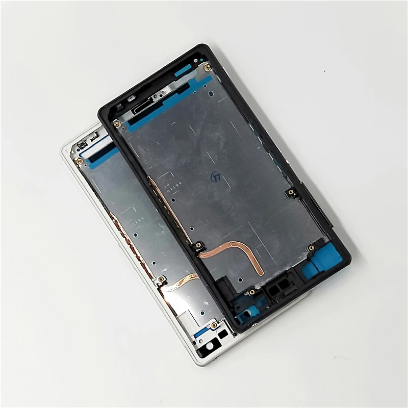 5 2 дюймовая передняя рамка для Sony Xperia Z2 D6502 D6503 D6543 L50w средняя передний корпус ЖК