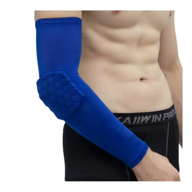 2 шт./пара Мужские дышащие защитные накладки на локти|elbow support brace|basketball arm sleevebasketball