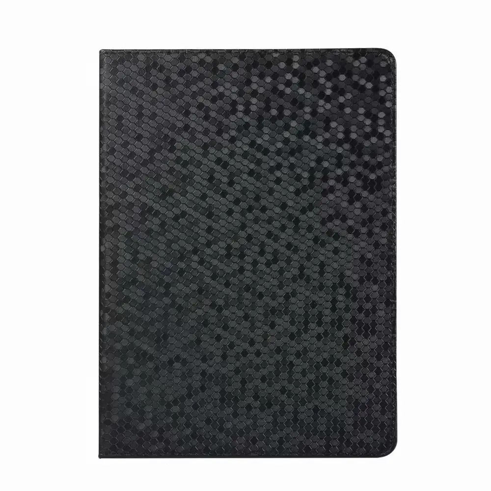 Черный Умный чехол для нового iPad 9,7 модель A1822 A1893 защитный чехол s Кожа PU чехол для планшета+ ручка - Цвет: Черный