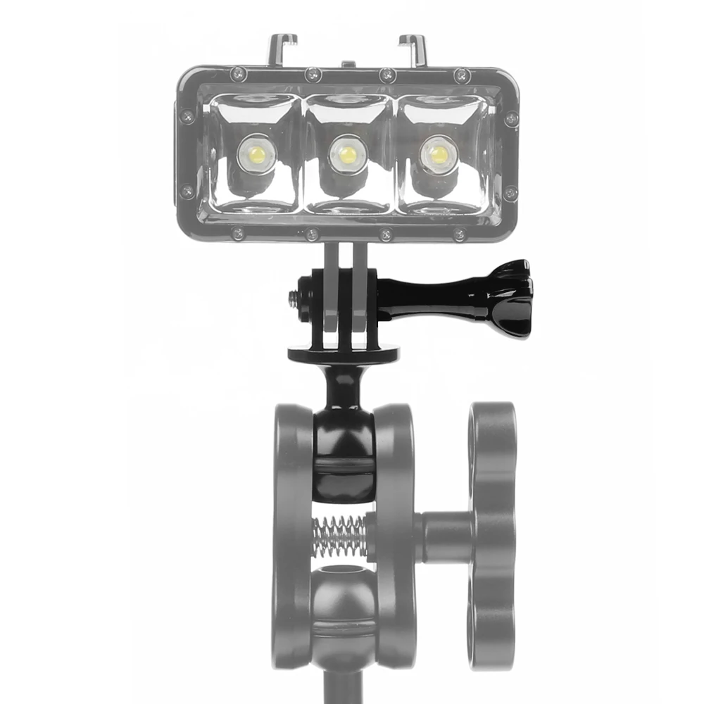 SHOOT CNC алюминиевая шаровая Головка штатива для Go Pro Hero 7 6 5 Black Xiaomi Yi 4K Sjcam Sj4000 Eken H9r