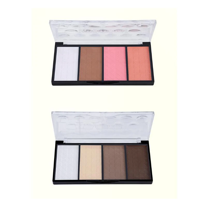 New Professional 4 Colors Concealer bronze Camouflage Makeup Neutral Palette Primer Contour Facial Shadow Highlighter V Face | Красота и