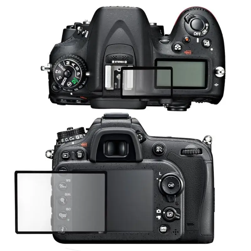 0 5 мм оптическое стекло жесткое Оптическое ЖК-экран протектор для камеры Canon EOS 5D