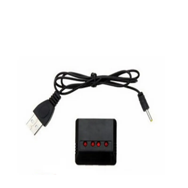 Зарядное устройство 4 в 1 для Hubsan H107 Syma X5C X5SC Quadcopter USB интерфейс зарядное | Лампы и