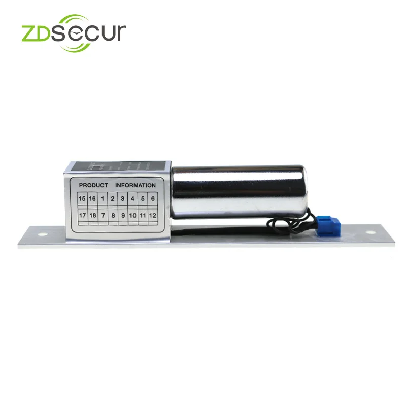 DC 12V Electric Drop Bolt Lock with 2 cable for Door Access Control without time delay glass door ZDEL01 | Безопасность и защита