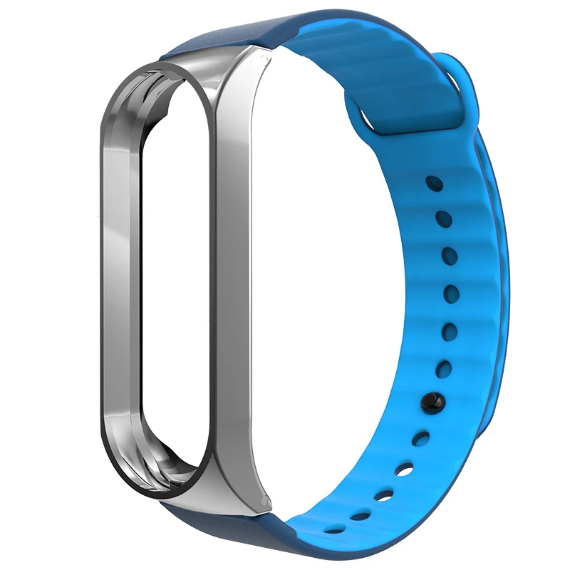 Браслет Для Xiaomi Band 4 и 3 сменный ремешок из нержавеющей стали аксессуары для Xiomi