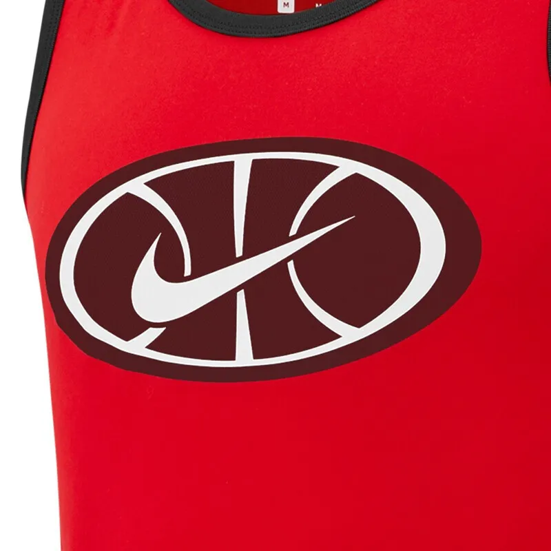 Новое поступление оригинальных мужских футболок NIKE AS M NK DRY TANK BBALL 1 спортивная